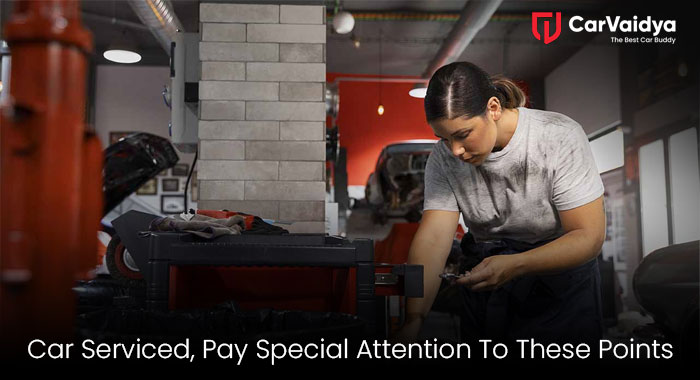 When getting your car serviced, pay special attention to these points.