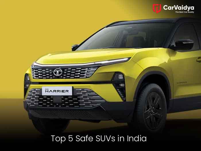 Top 5 Safe SUVs of 2024 in India CarVaidya