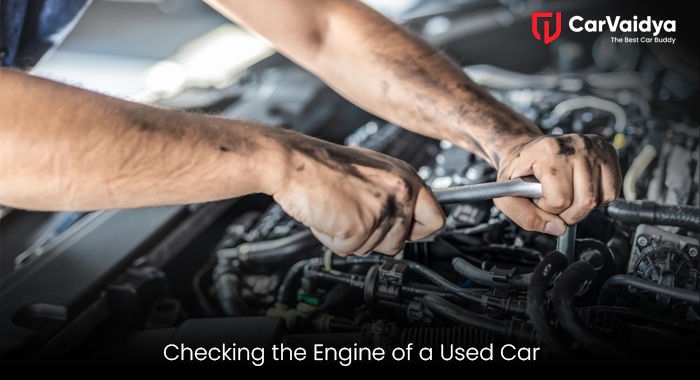 Checking the Engine of a Used Car