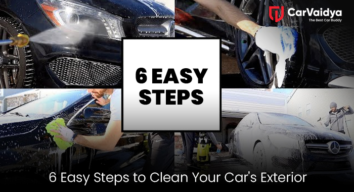 6 Easy Steps to Clean Your Car's Exterior