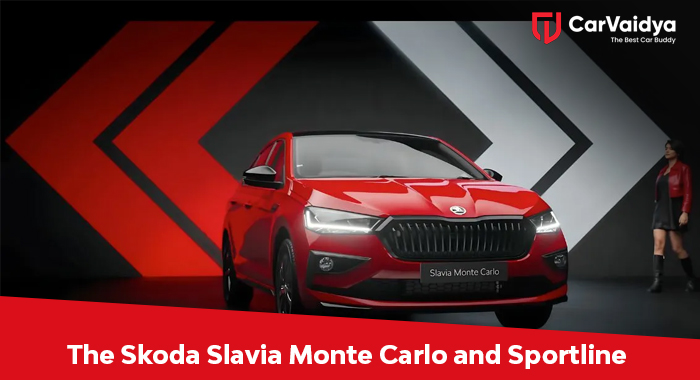 The Skoda Slavia Monte Carlo and Sportline trims have been launched in India.