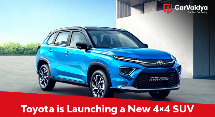 Toyota is Launching a New 4×4 SUV