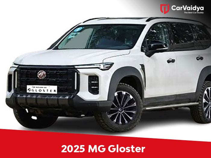 2025 MG Gloster SUV spotted during testing|CarVaidya