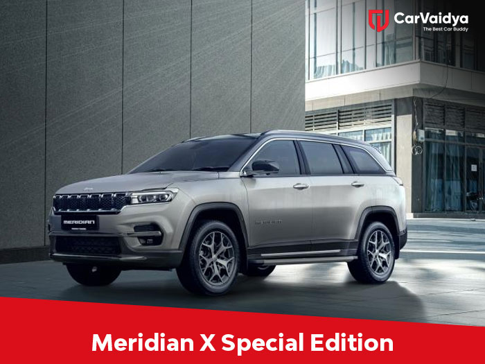 Jeep has launched the Meridian X Special Edition in India.