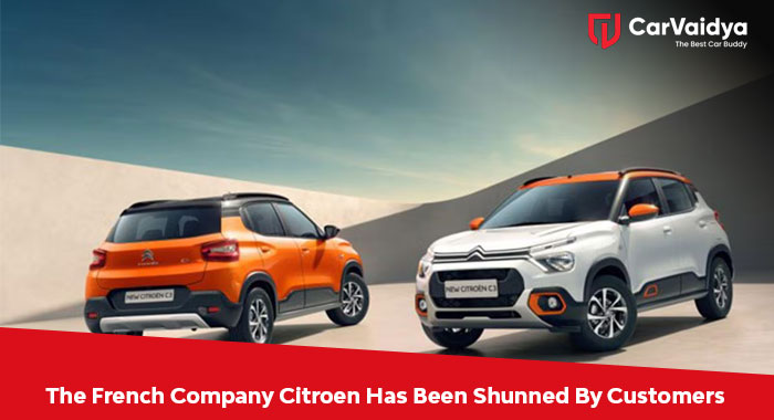 The French company Citroen has been shunned by customers