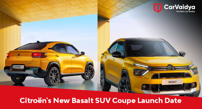 Citroën's New Basalt SUV Coupe Launch Date