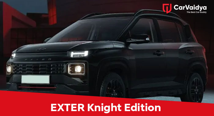 Hyundai has launched the EXTER Knight Edition in India.