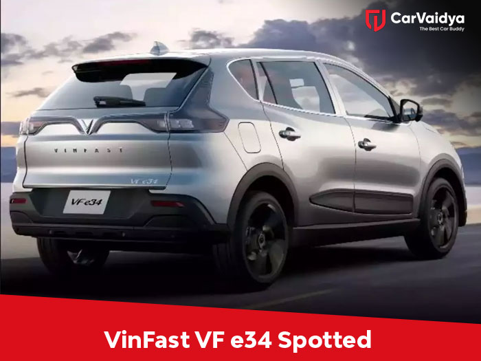 VinFast VF e34 Spotted During Testing, Launch Imminent with Level 2 ADAS Features