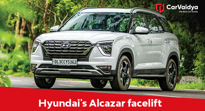 Hyundai's Alcazar facelift will be launched this year during the festive season.