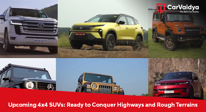 Upcoming 4x4 SUVs: Ready to Conquer Highways and Rough Terrains