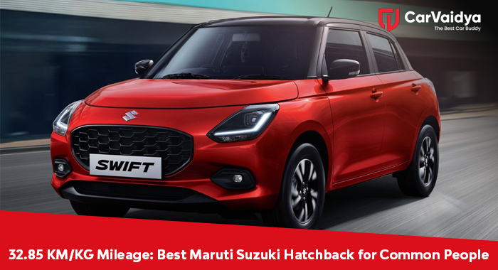 32.85 KM/KG Mileage: Best Maruti Suzuki Hatchback for Common People