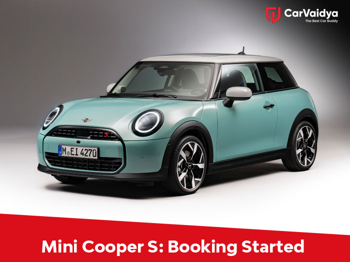 Booking started for the 2024 Mini Cooper S.