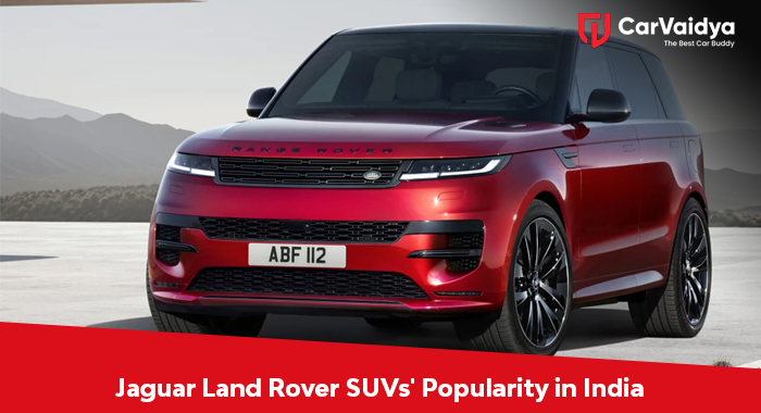 Jaguar Land Rover SUVs' Popularity in India