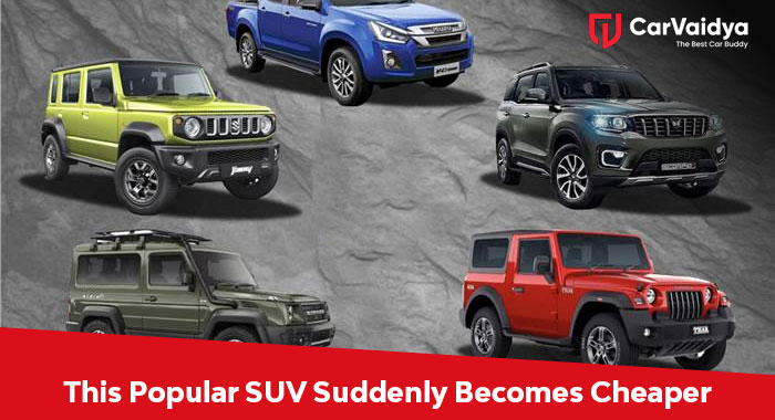 This Popular SUV Suddenly Becomes Cheaper, Save Thousands Now