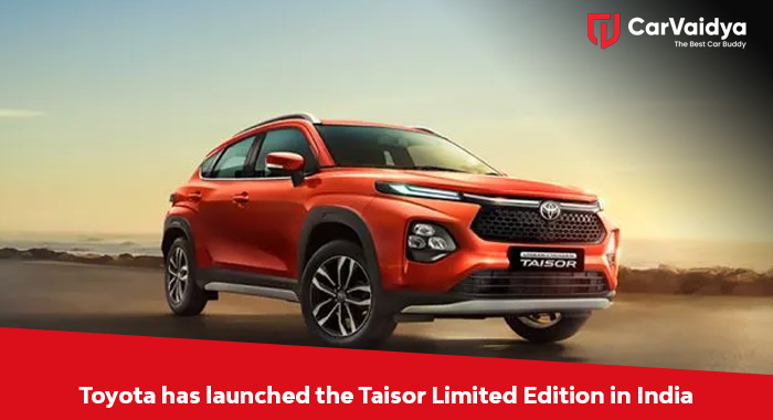 Toyota has launched the Taisor Limited Edition in India