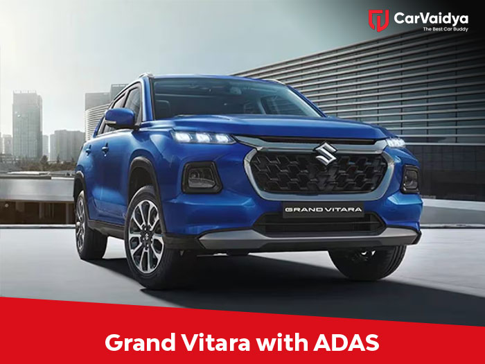 Now, with ADAS, the Grand Vitara will reign on the roads.