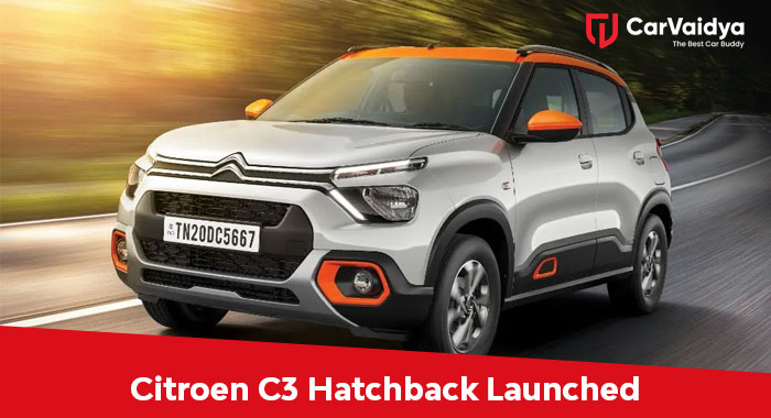 Citroen C3 Hatchback Launched in New Avatar with Automatic Gearbox