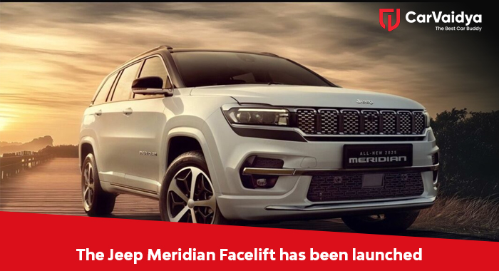 The Jeep Meridian Facelift has been launched, with a reduced price and enhanced features