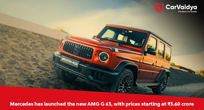 Mercedes has launched the new AMG G 63, with prices starting at ₹3.60 crore