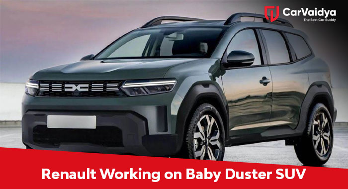 Renault Working on Baby Duster SUV to Compete with Nexon and Brezza