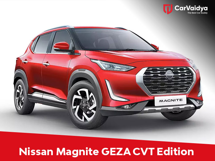 Nissan has launched the Magnite GEZA CVT Special Edition.