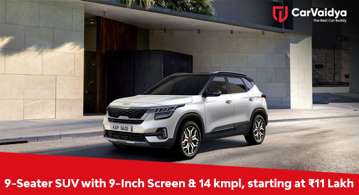 9-Seater SUV with 9-Inch Screen & 14 kmpl, starting at ₹11 Lakh