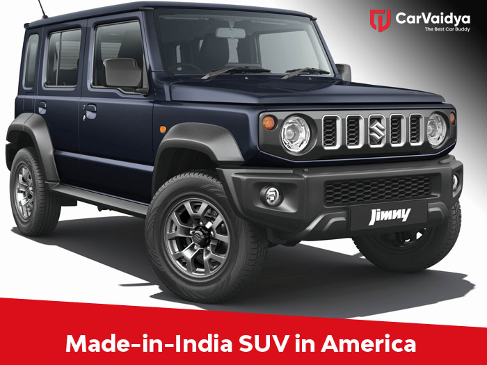 The spectacle of this Made-in-India off-roader SUV in America