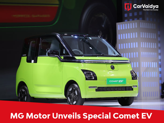 MG Motor Unveils Special Comet EV to Celebrate 100 Years