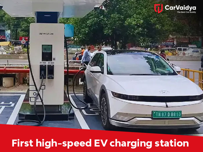 Hyundai opens its first high-speed EV charging station.